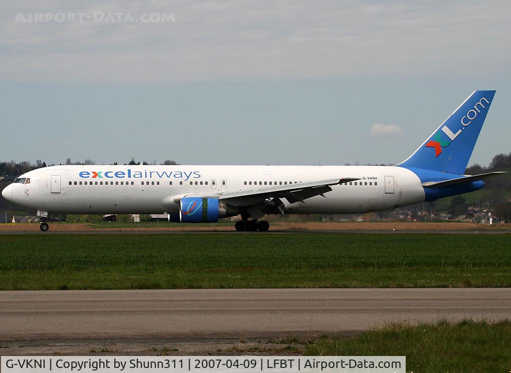 G-VKNI, 1989 Boeing 767-383/ER C/N 24358, Arriving rwy 20