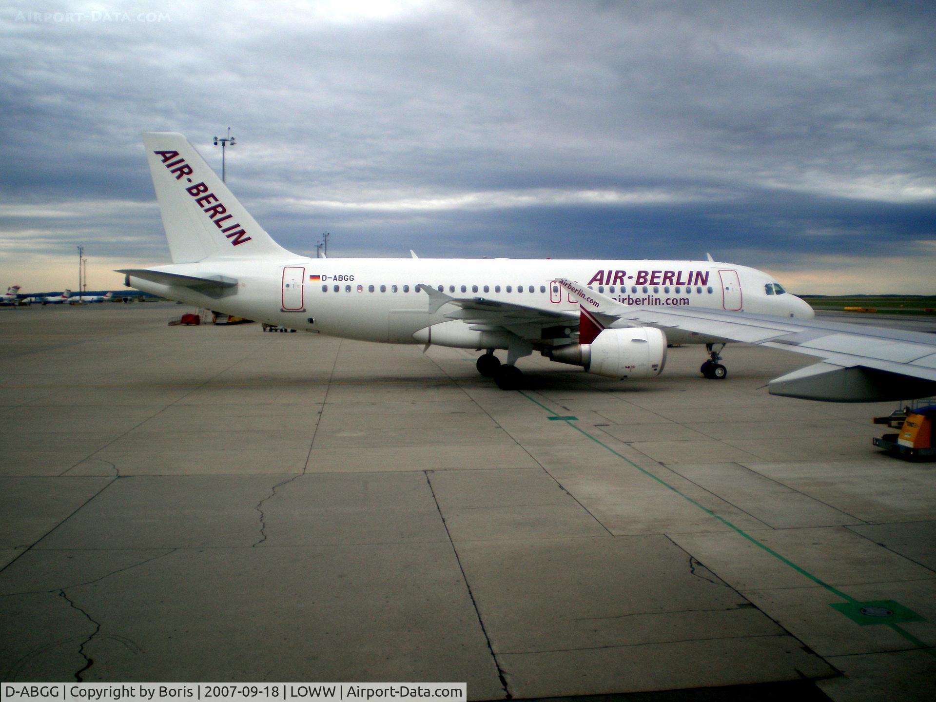 D-ABGG, 2007 Airbus A319-111 C/N 3202, AB A319