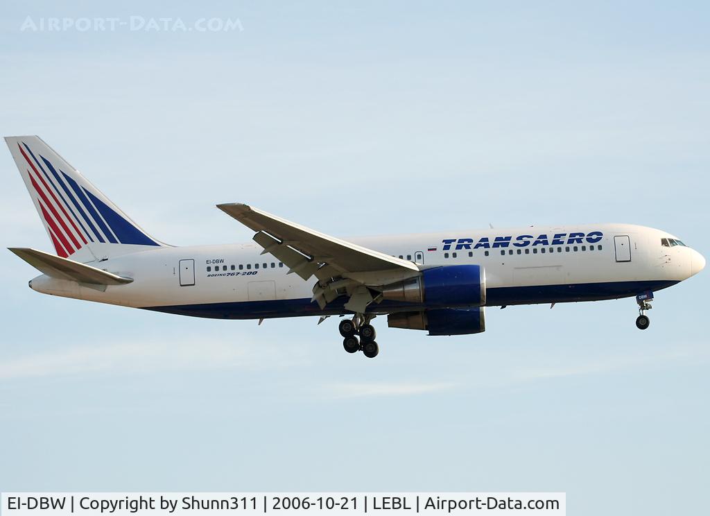 EI-DBW, 1987 Boeing 767-201/ER C/N 23899, Landing rwy 25R