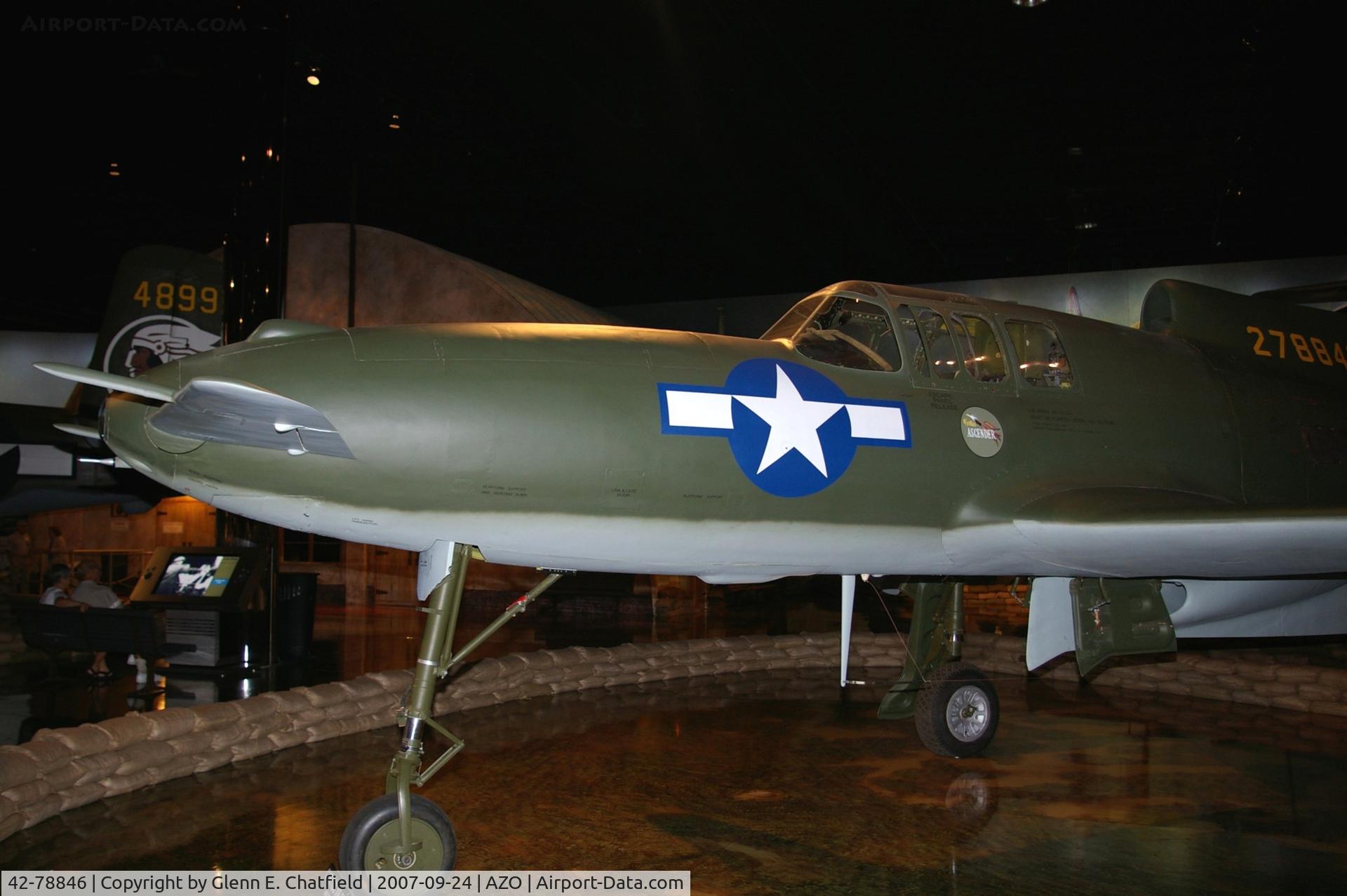 42-78846, 1943 Curtiss XP-55 Ascender C/N Not found 42-78846, The Ascender at the Air Zoo