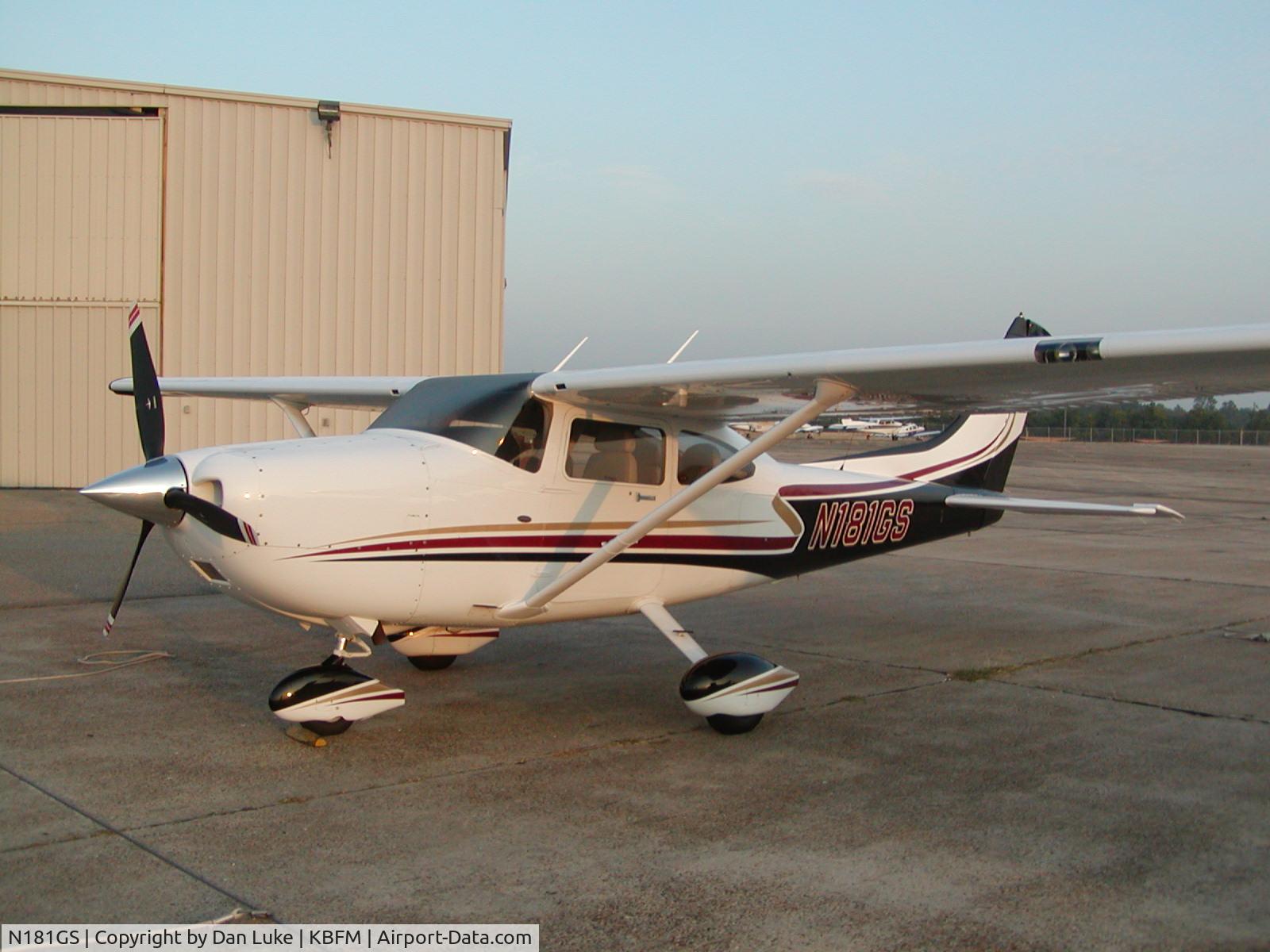 N181GS, 2006 Cessna T182T Turbo Skylane C/N T18208499, At Mobile Downtown Airport, June 2007