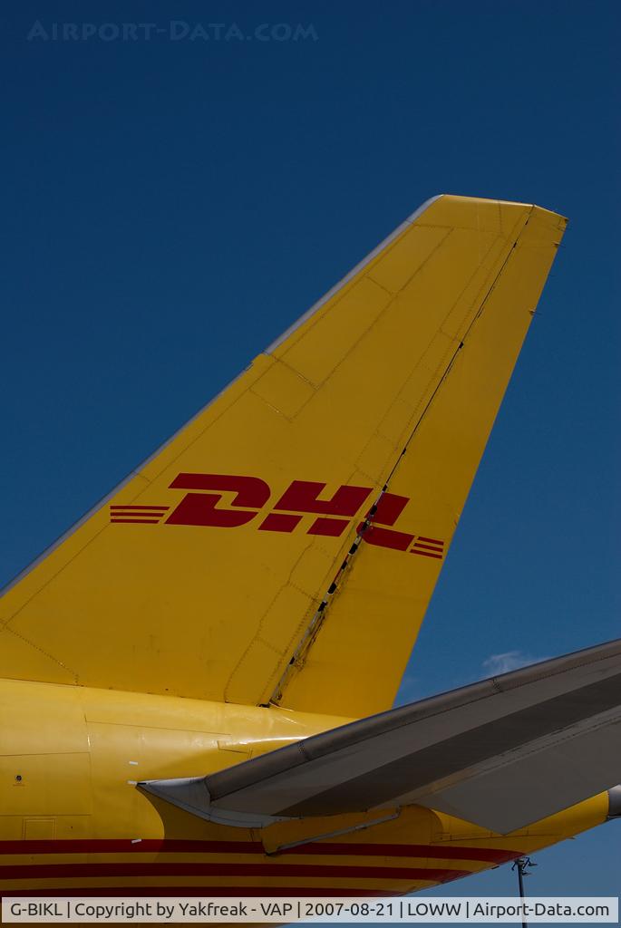 G-BIKL, 1984 Boeing 757-236/SF C/N 22183, European Air Transport Boeing 757-200F in DHL colors