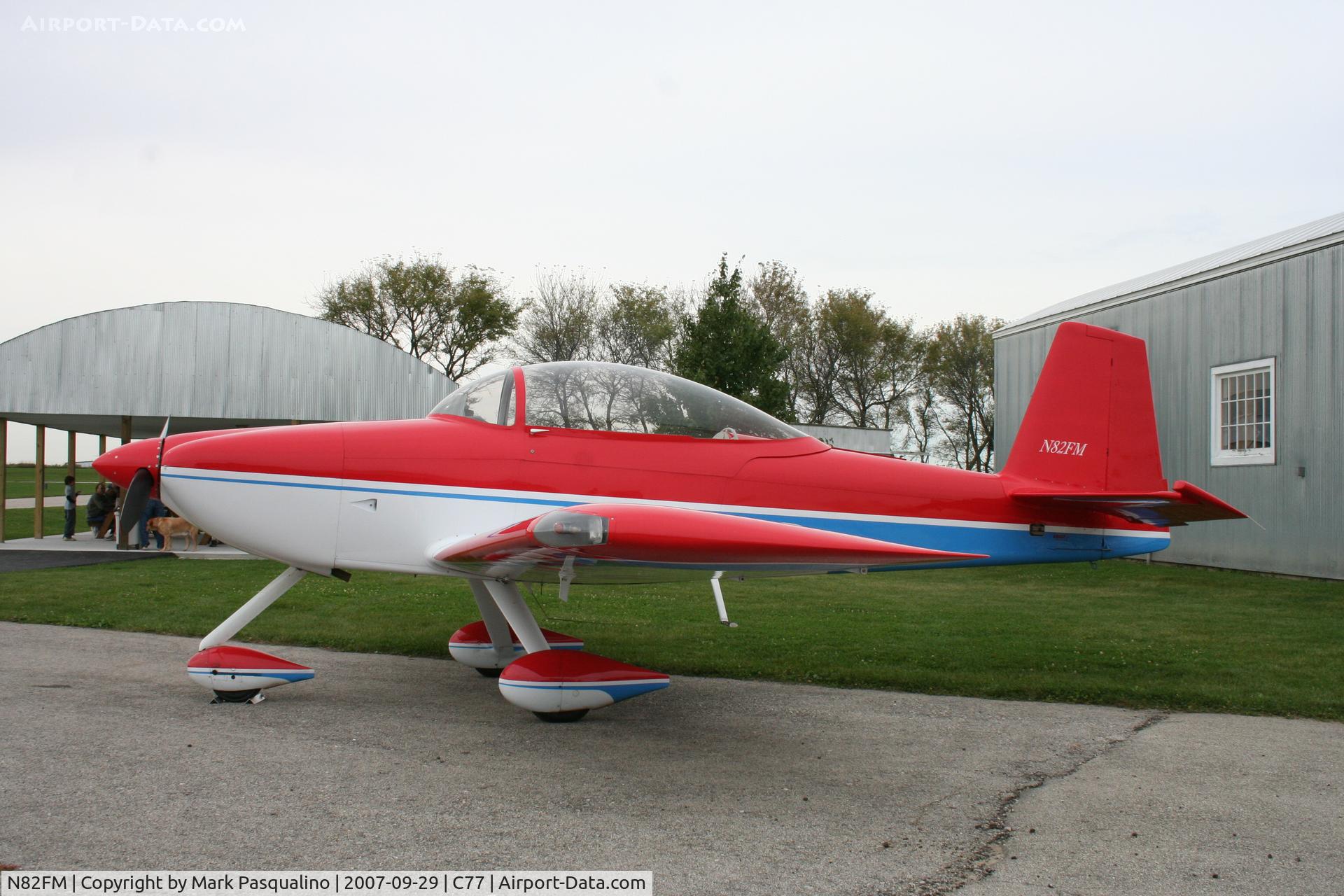 N82FM, 1999 Vans RV-8A C/N 80834, RV-8A