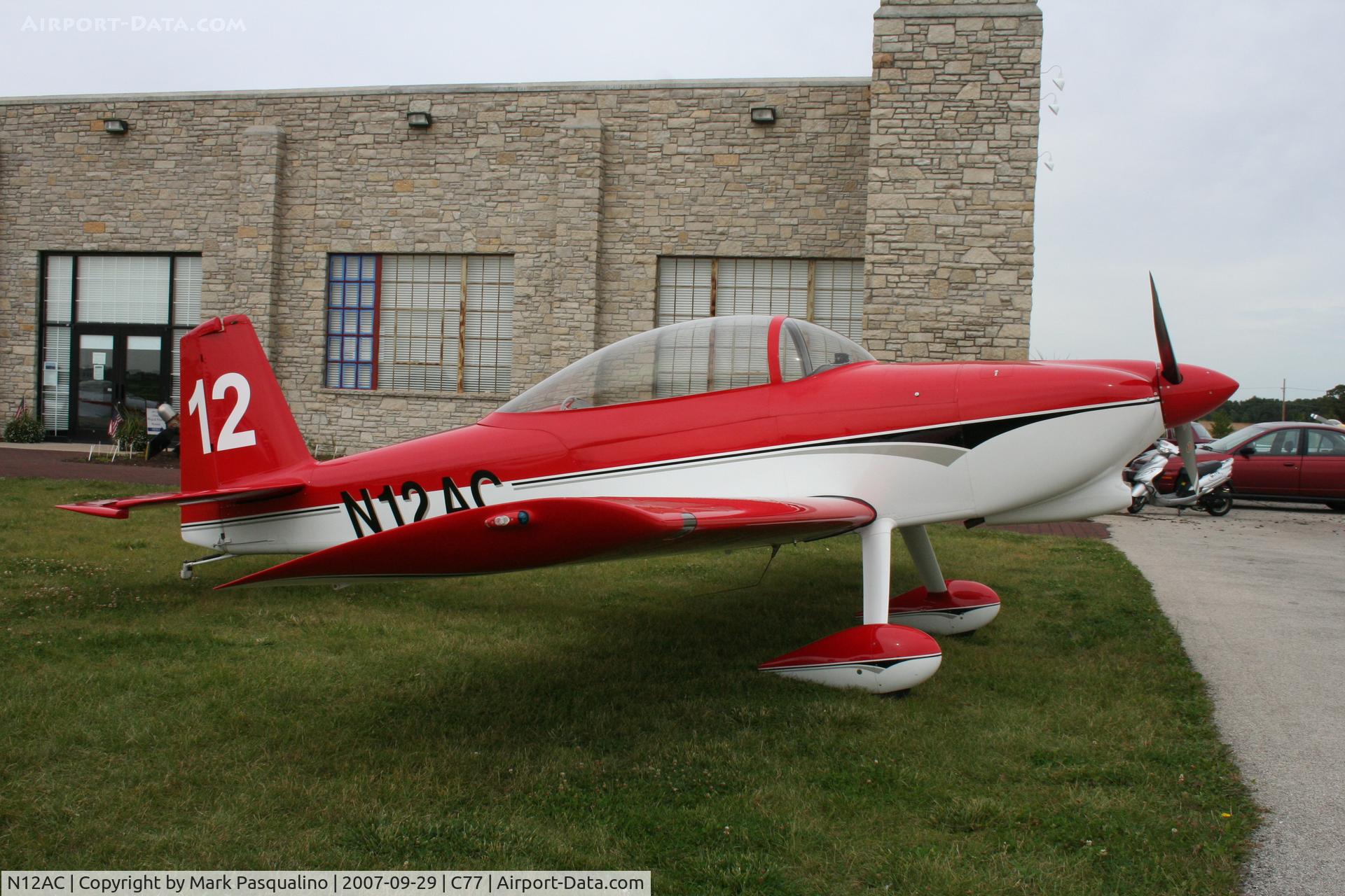 N12AC, 2005 Vans RV-8 C/N 80177, RV-8