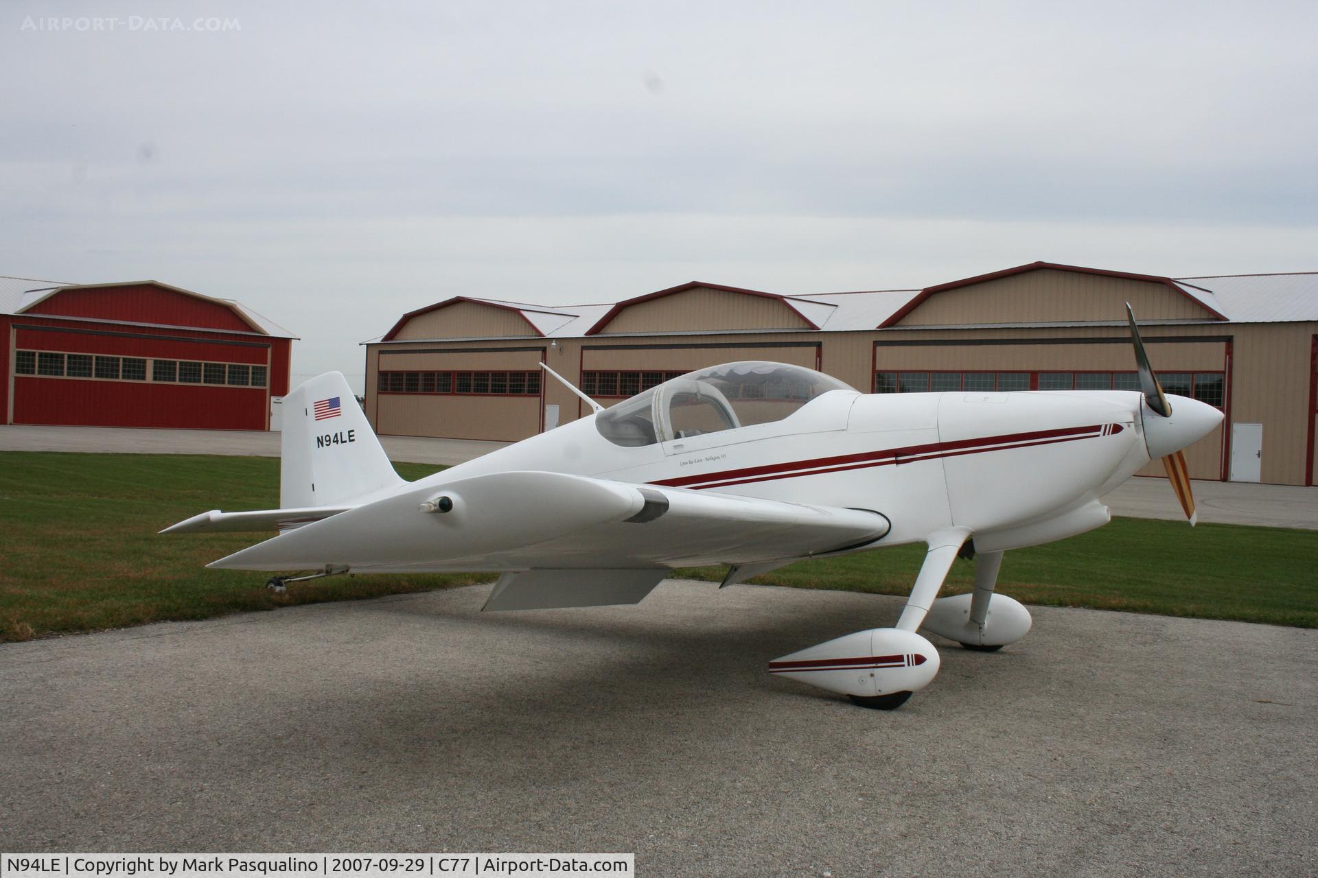 N94LE, 1993 Vans RV-6 C/N 20776, RV-6