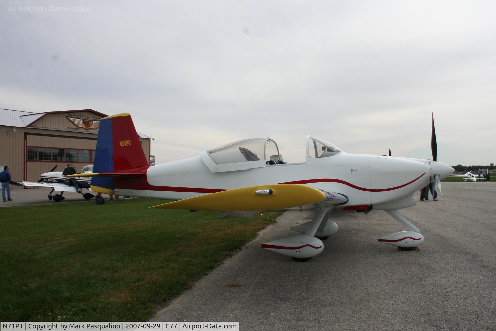 N71PT, 2003 Vans RV-7A C/N 002, RV-7A