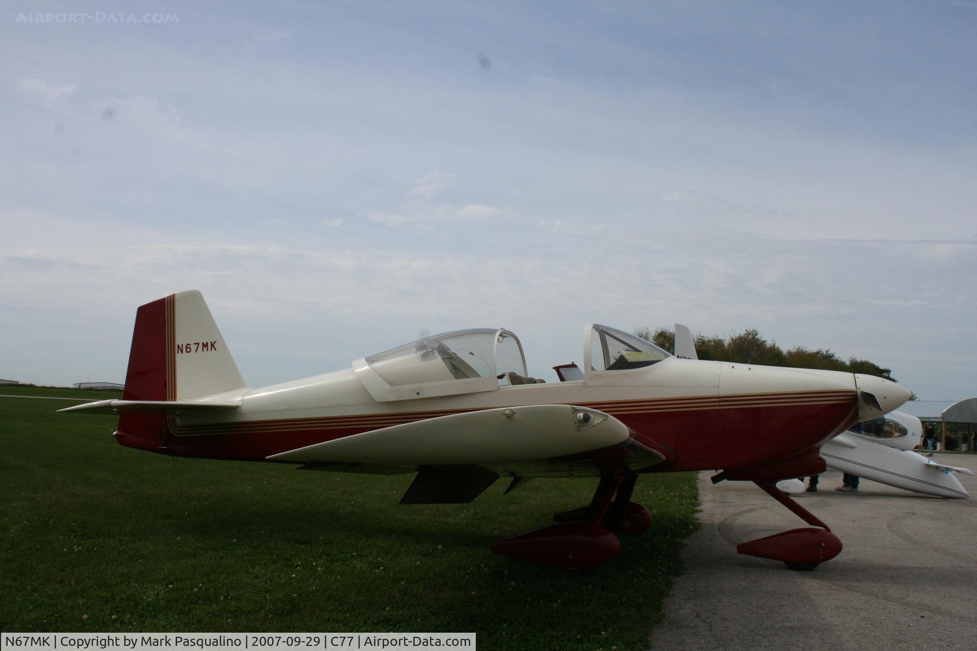 N67MK, 1994 Vans RV-6A C/N 001 (N67MK), RV-6A