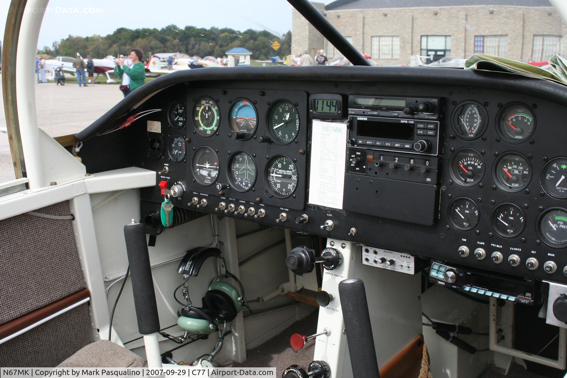 N67MK, 1994 Vans RV-6A C/N 001 (N67MK), RV-6A