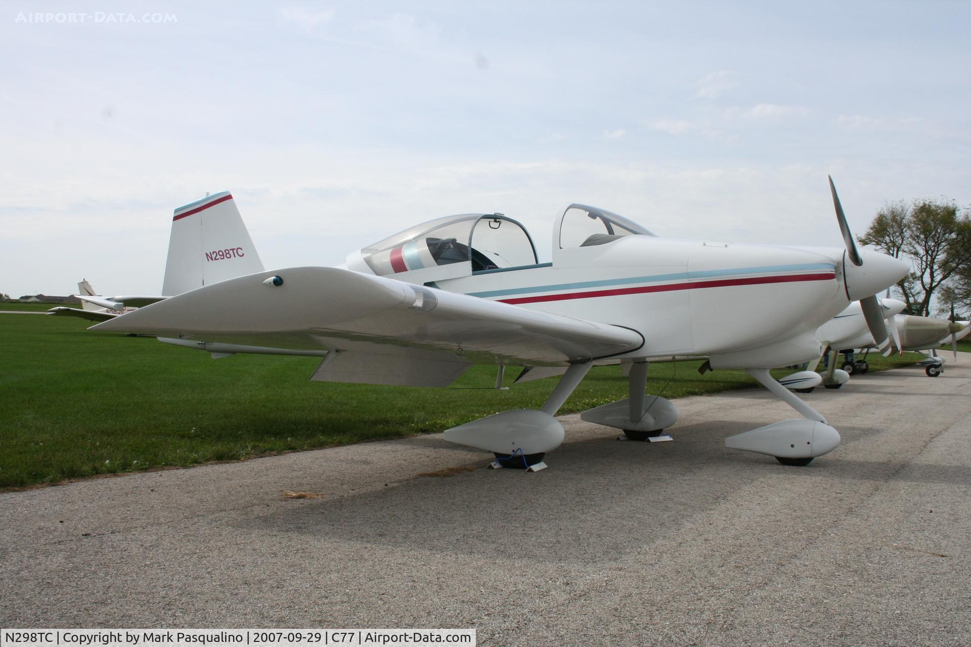 N298TC, 1998 Vans RV-6A C/N 21780, RV-6A