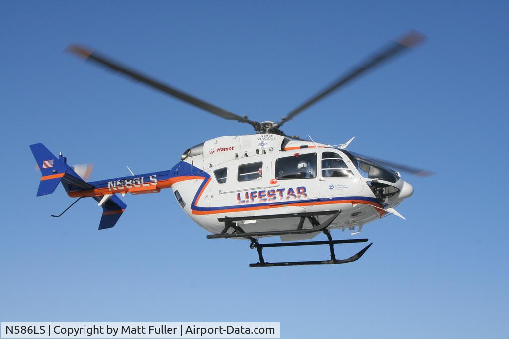 N586LS, Eurocopter-Kawasaki EC-145 (BK-117C-2) C/N 9092, Lifestar - Air medical transports based in Erie, PA.