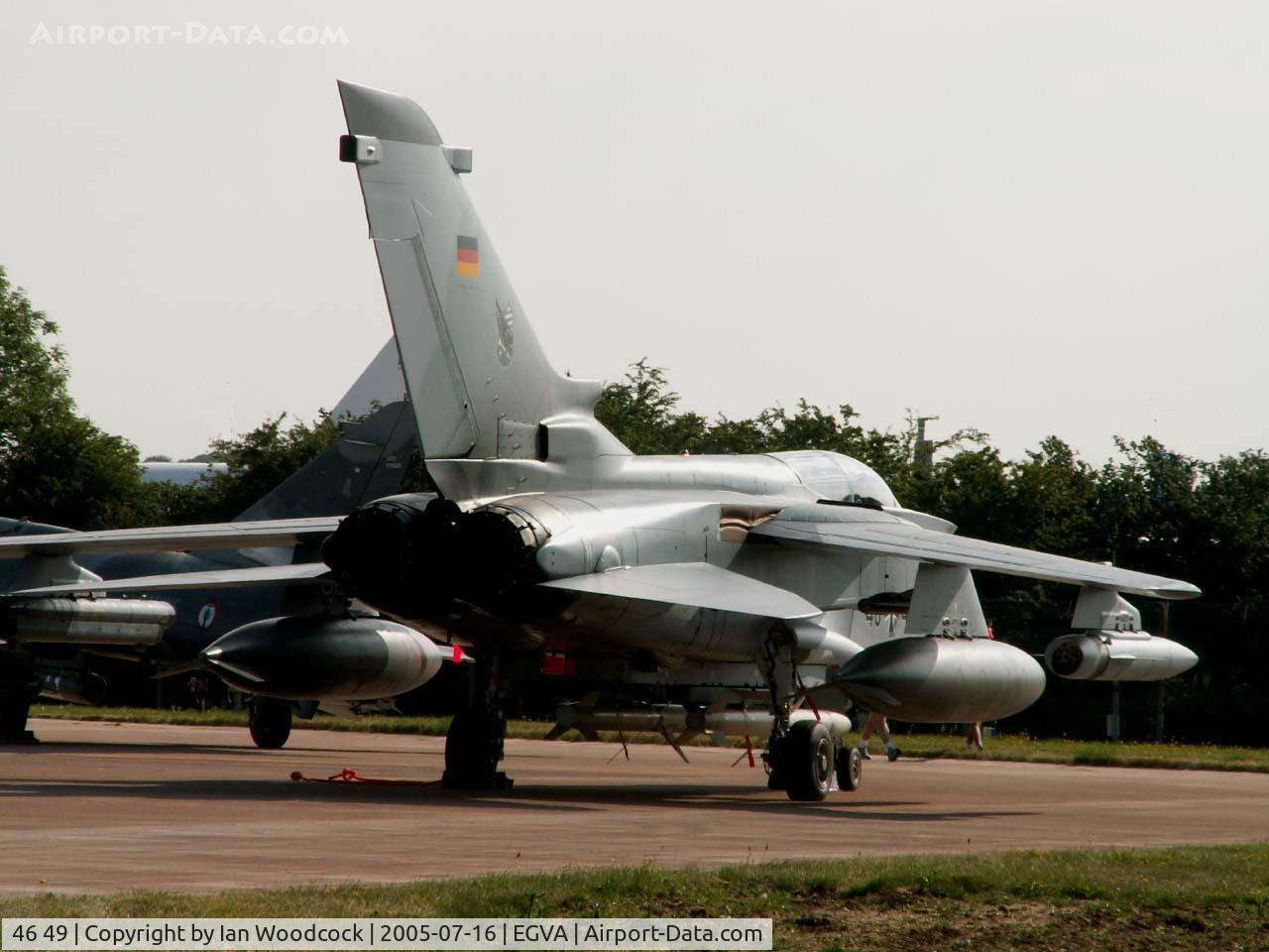 46 49, Panavia Tornado ECR C/N 884/GS282/4349, Tornado ECR/JBG-32 German AF/Faiford 2005