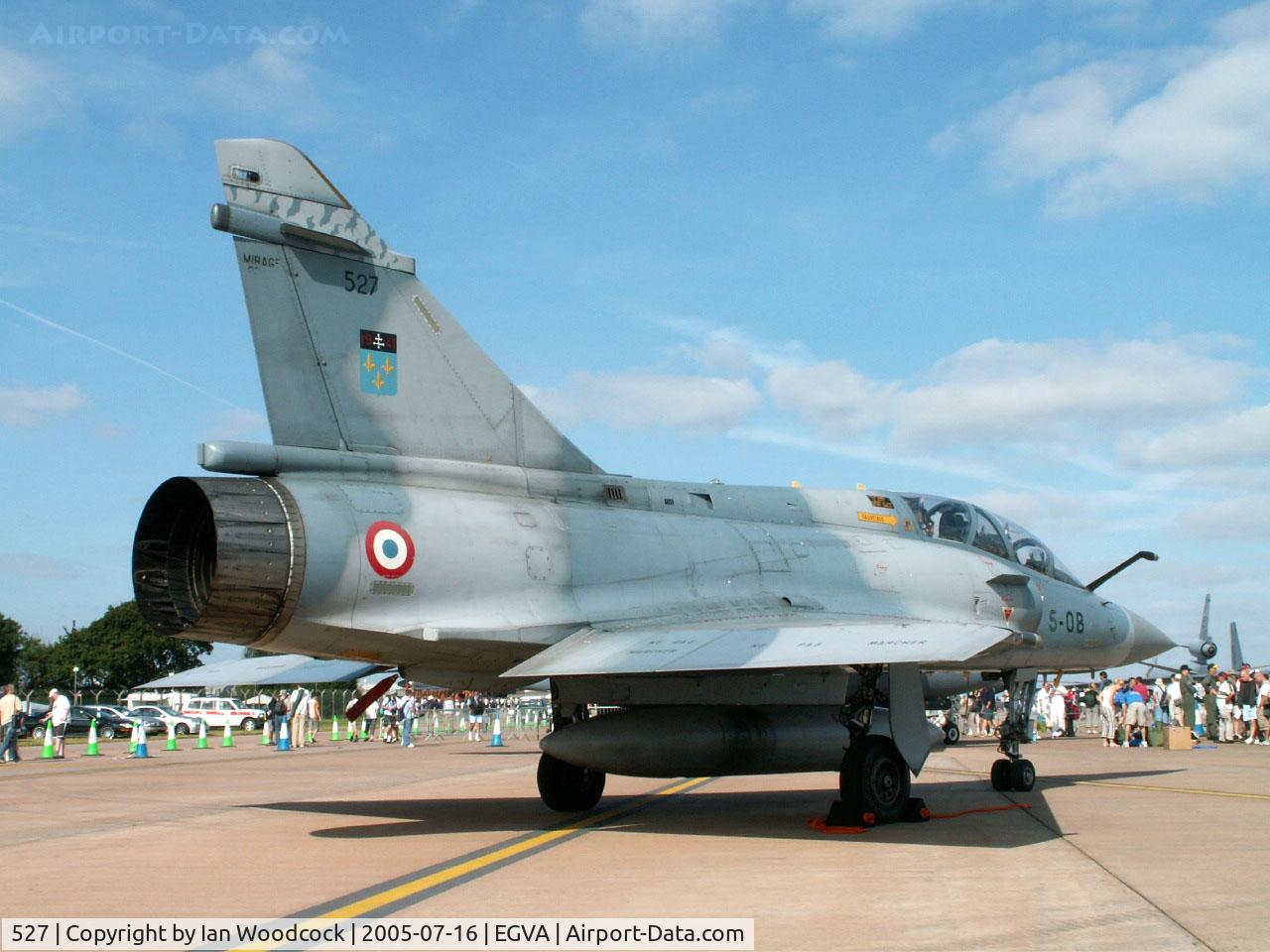 527, Dassault Mirage 2000B C/N 409, Dassault Mirage 2000B/French AF/Fairford 2005