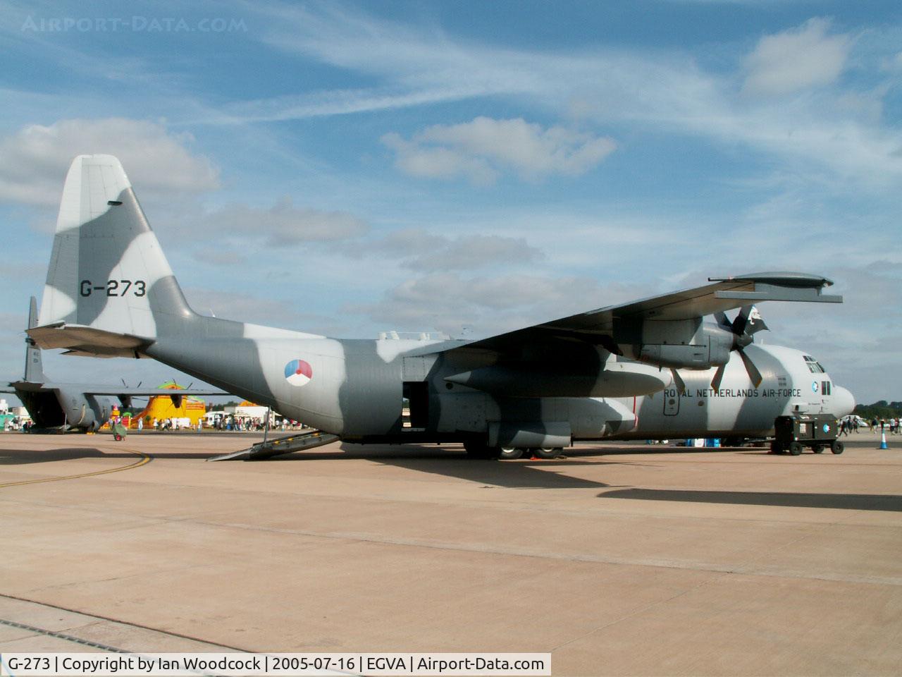 G-273, 1993 Lockheed C-130H-30 Hercules C/N 382-5273, Lockheed C-130H/Royal Netherlands AF/Fairford 2005