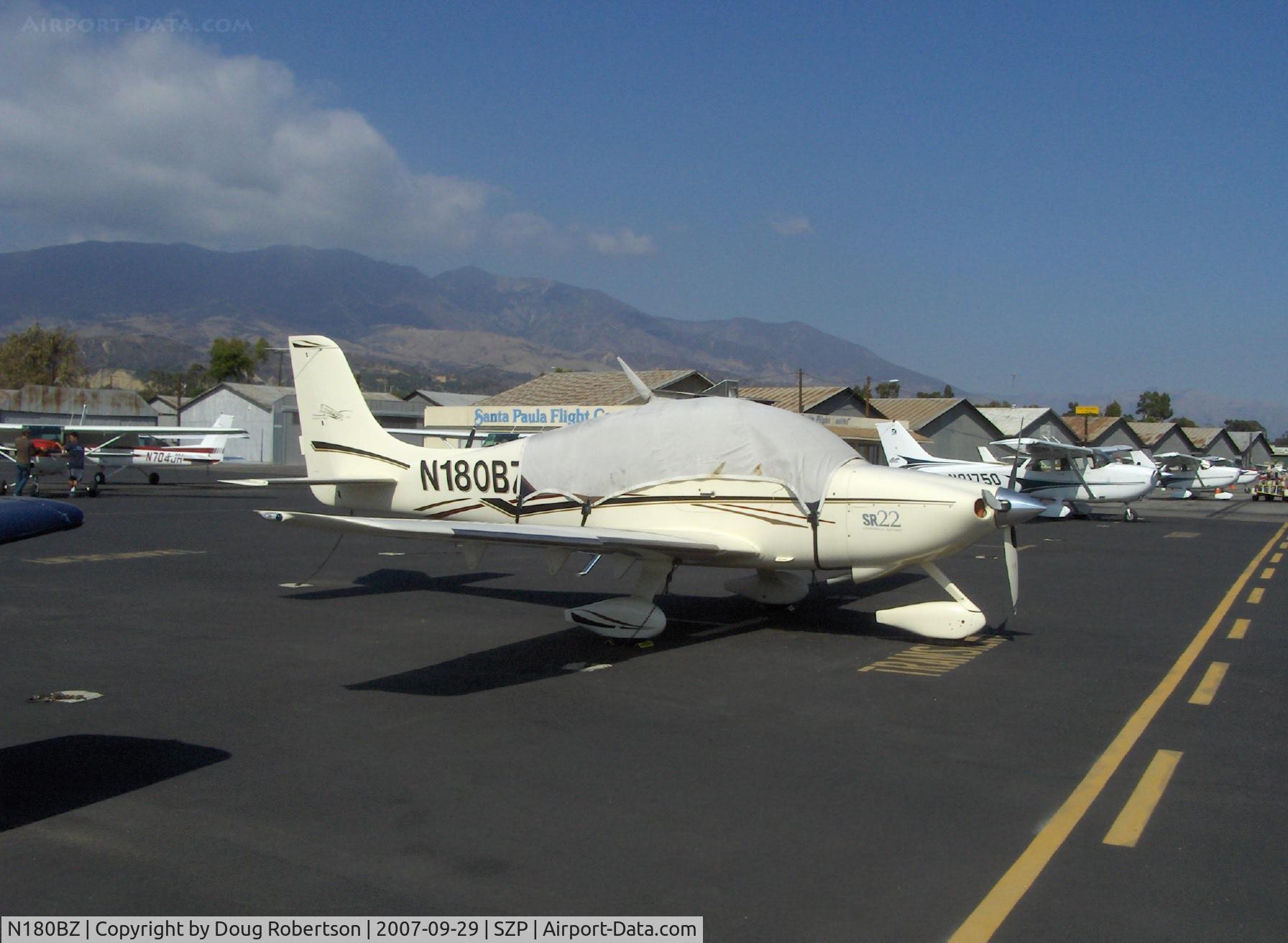 N180BZ, 2003 Cirrus SR22 C/N 0714, 2003 Cirrus SR22 Centennial edition, Continental IO-550 310 Hp