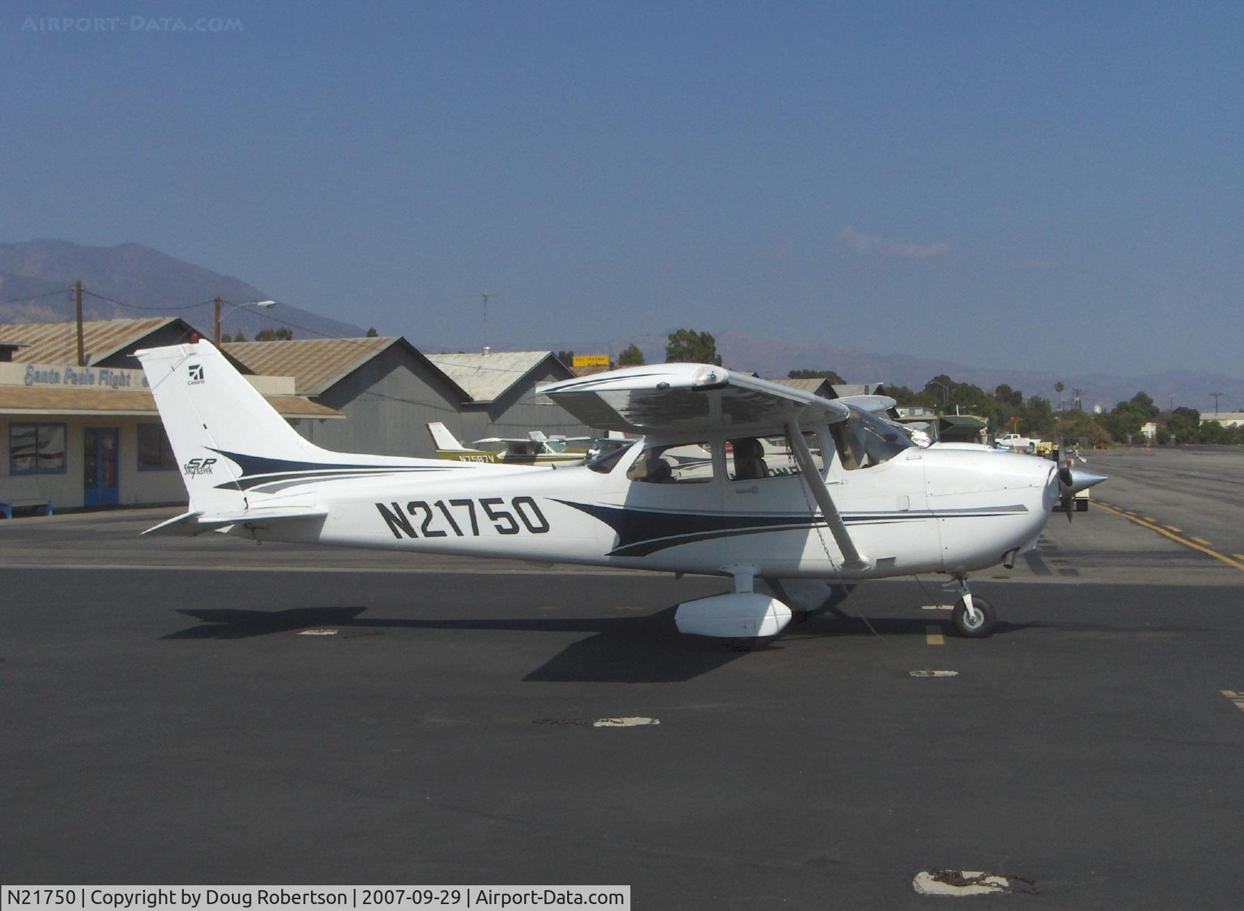 N21750, 2004 Cessna 172S C/N 172S9641, 2004 Cessna 172S SKYHAWK SP, Lycoming IO-360-L2A 180 Hp