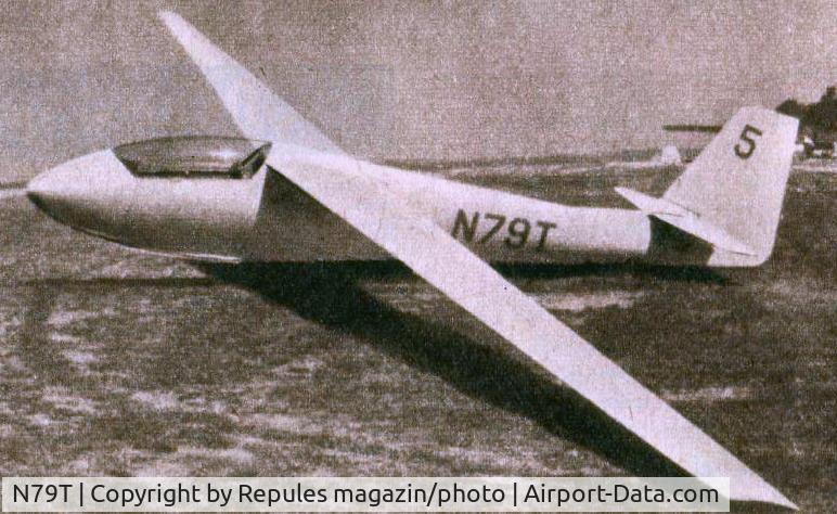N79T, 1950 Ross-johnson RJK C/N RJK-5, Hungarian magazin arhiv photo / Repules 1964.april