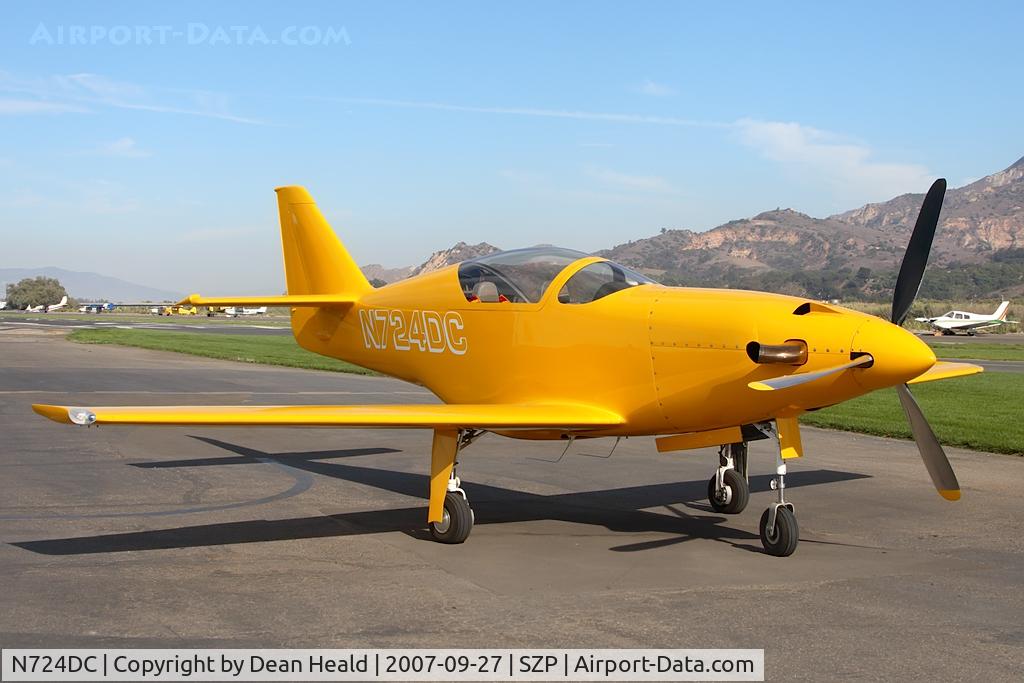 N724DC, 2005 Legend Aircraft Legend C/N 02, 2005 Gray Special on the ramp at Santa Paula.