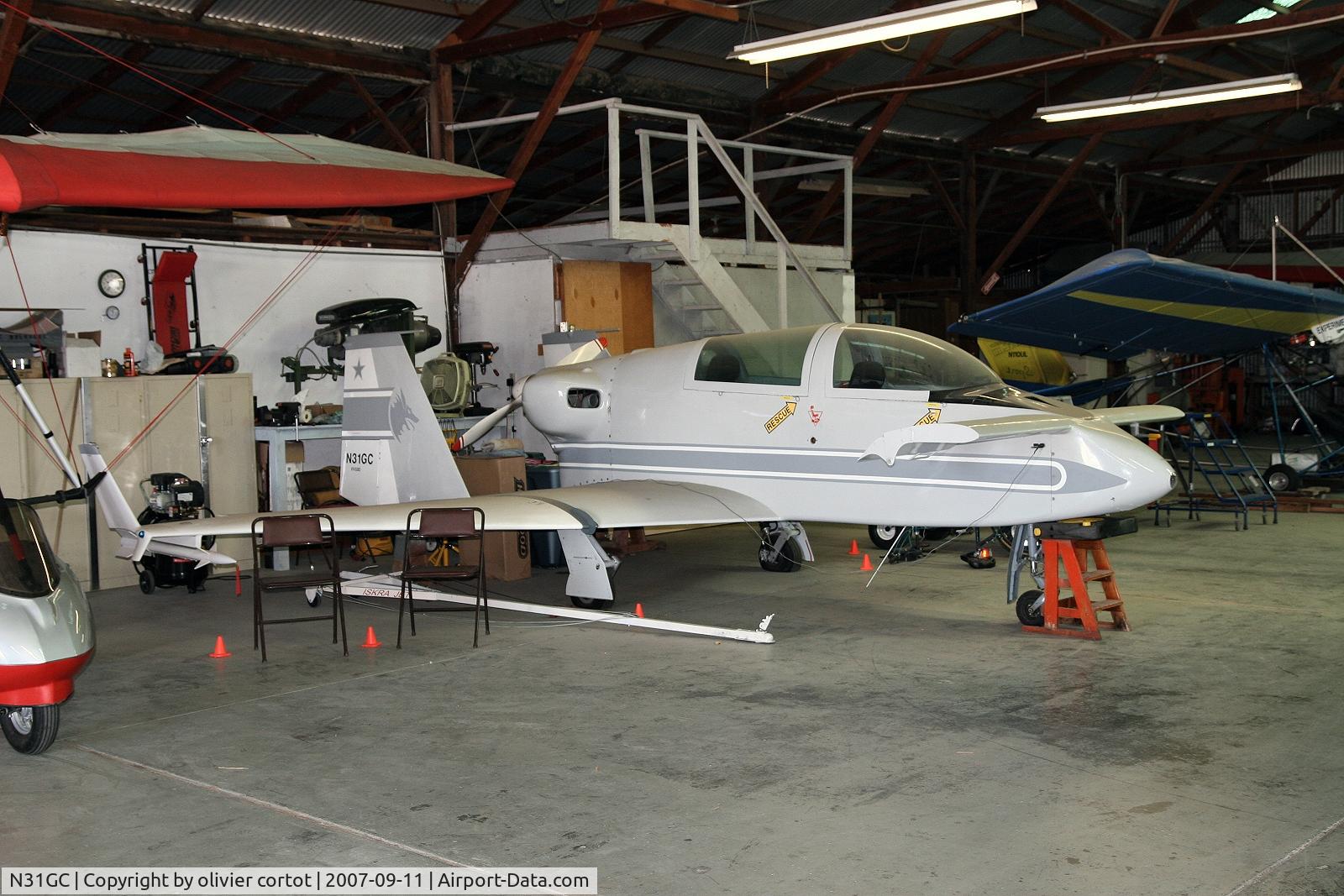 N31GC, 1988 Rutan VariViggen C/N 330, Taken at Hollister airfield