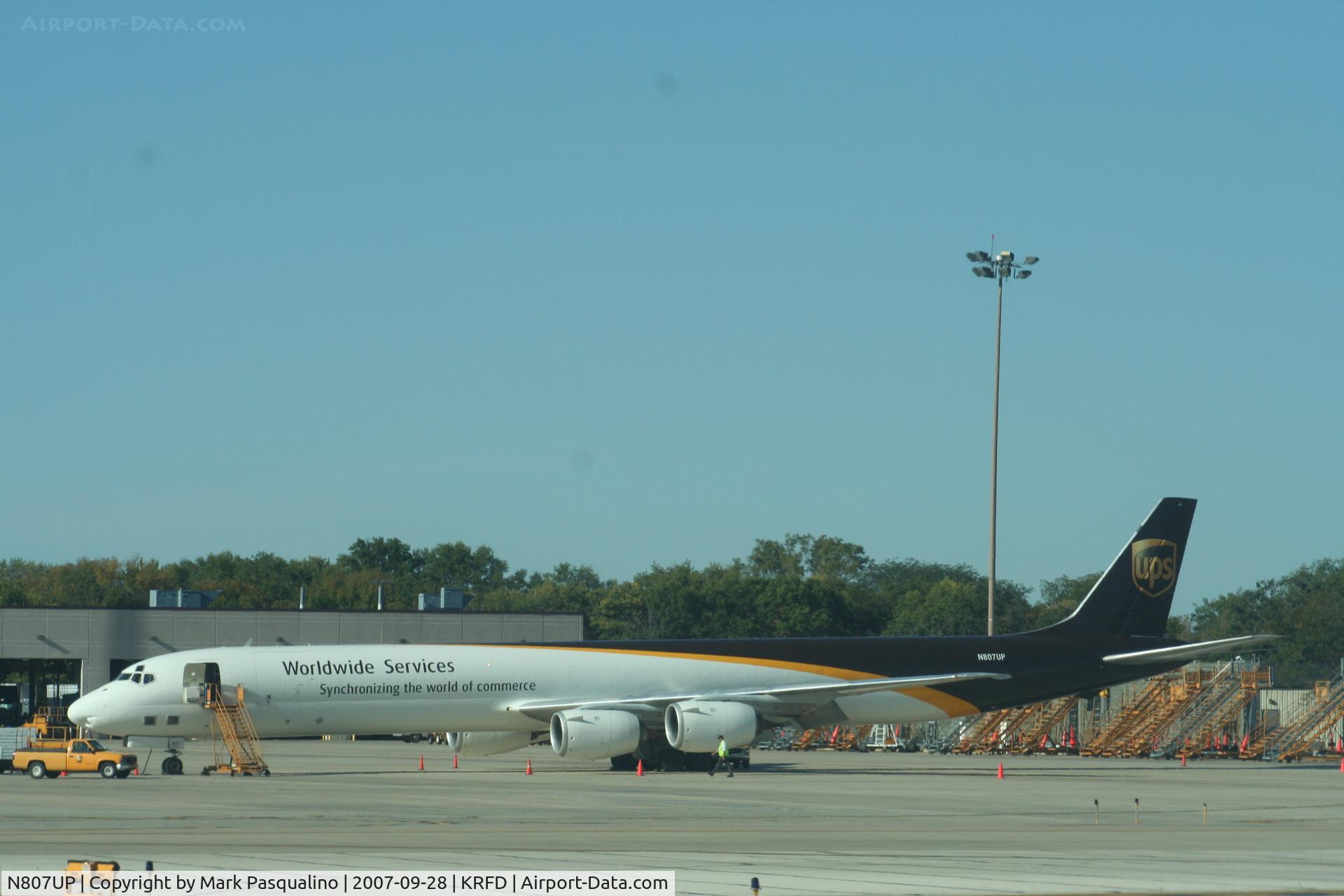 N807UP, 1968 Douglas DC-8-73F C/N 46007, DC-8-73F