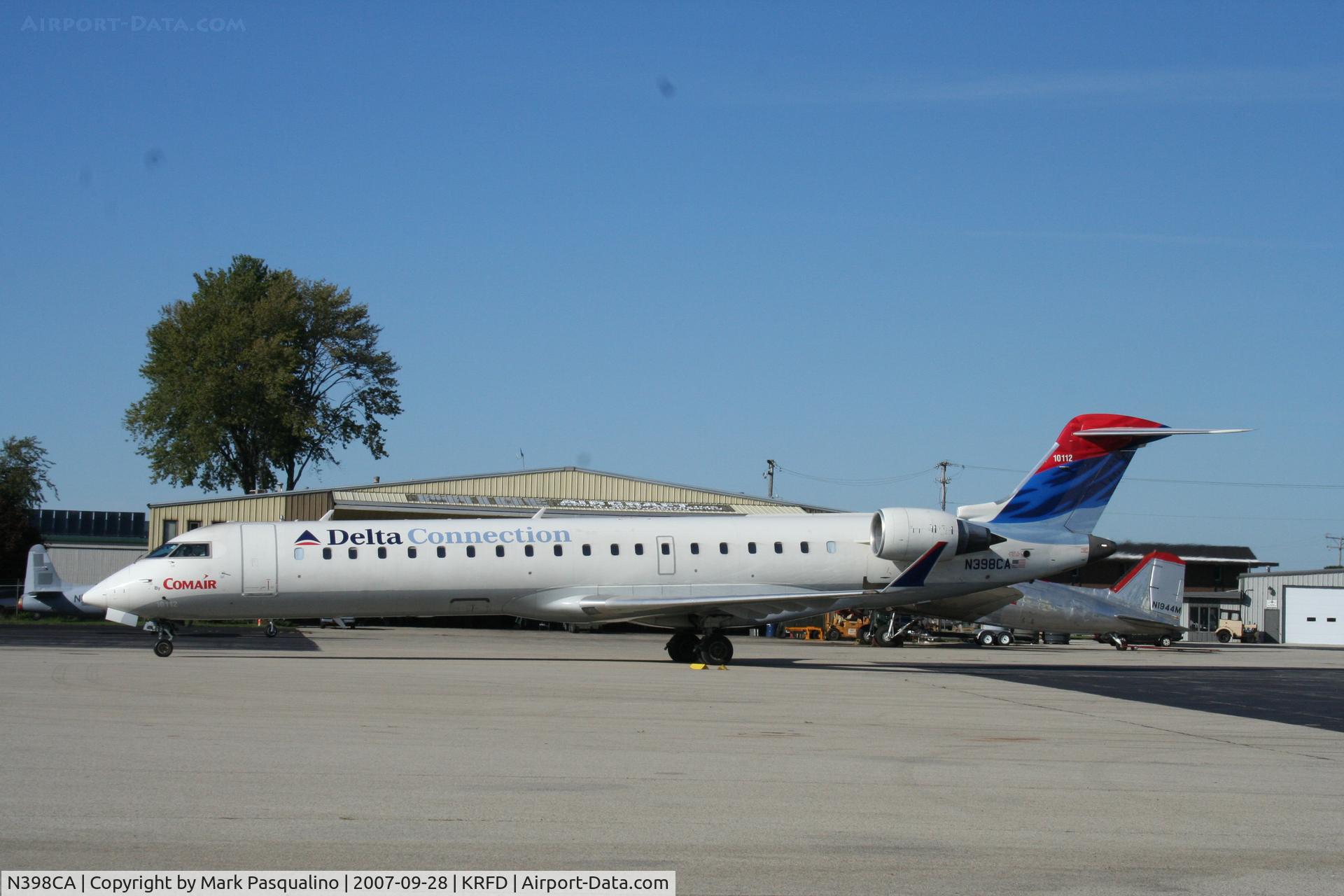 N398CA, 2003 Bombardier CRJ-700 (CL-600-2C10) Regional Jet C/N 10112, CL-600-2C10