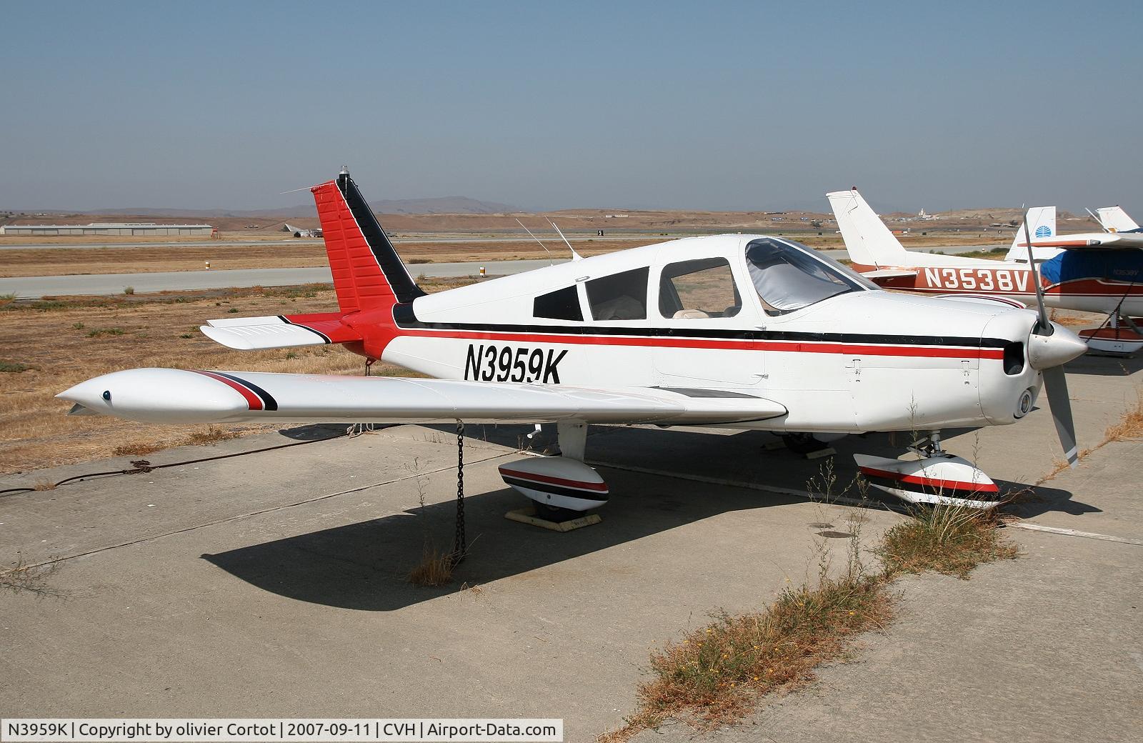 N3959K, 1967 Piper PA-28-140 C/N 28-23838, at Hollister airport