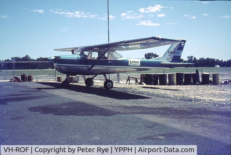 VH-ROF, 1965 Cessna 150F C/N 15062192, At Perth Airport, 1969