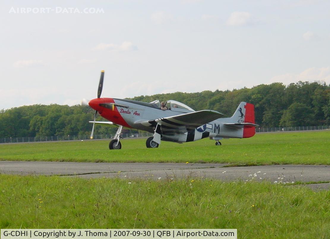 G-CDHI, 1944 North American P-51D Mustang C/N 122-39232, North American P-51D Mustang