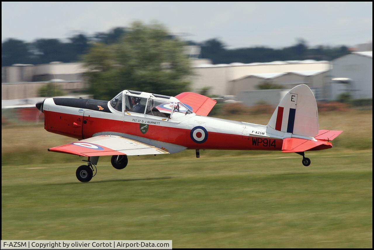 F-AZSM, De Havilland DHC-1 Chipmunk T.10 C/N C1/0789, Lyon Corbas Air Show 2006