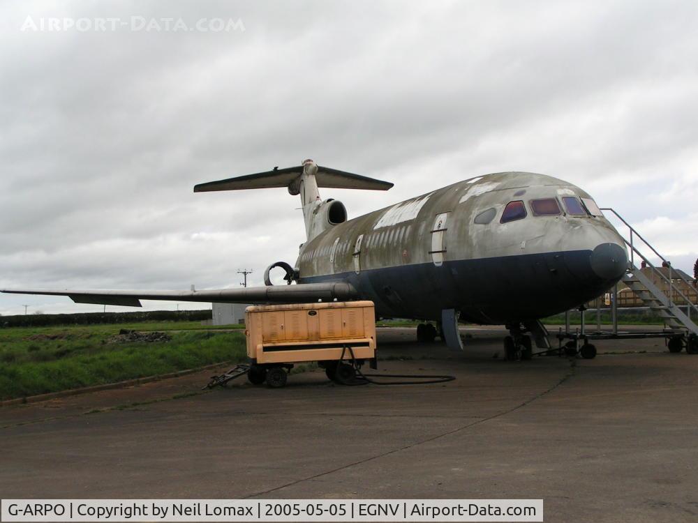 G-ARPO, 1965 Hawker Siddeley HS-121 Trident 1C C/N 2116, On the training ground.