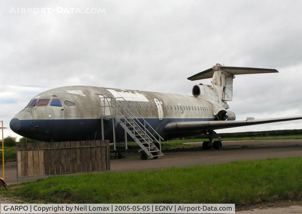 G-ARPO, 1965 Hawker Siddeley HS-121 Trident 1C C/N 2116, On the training ground.