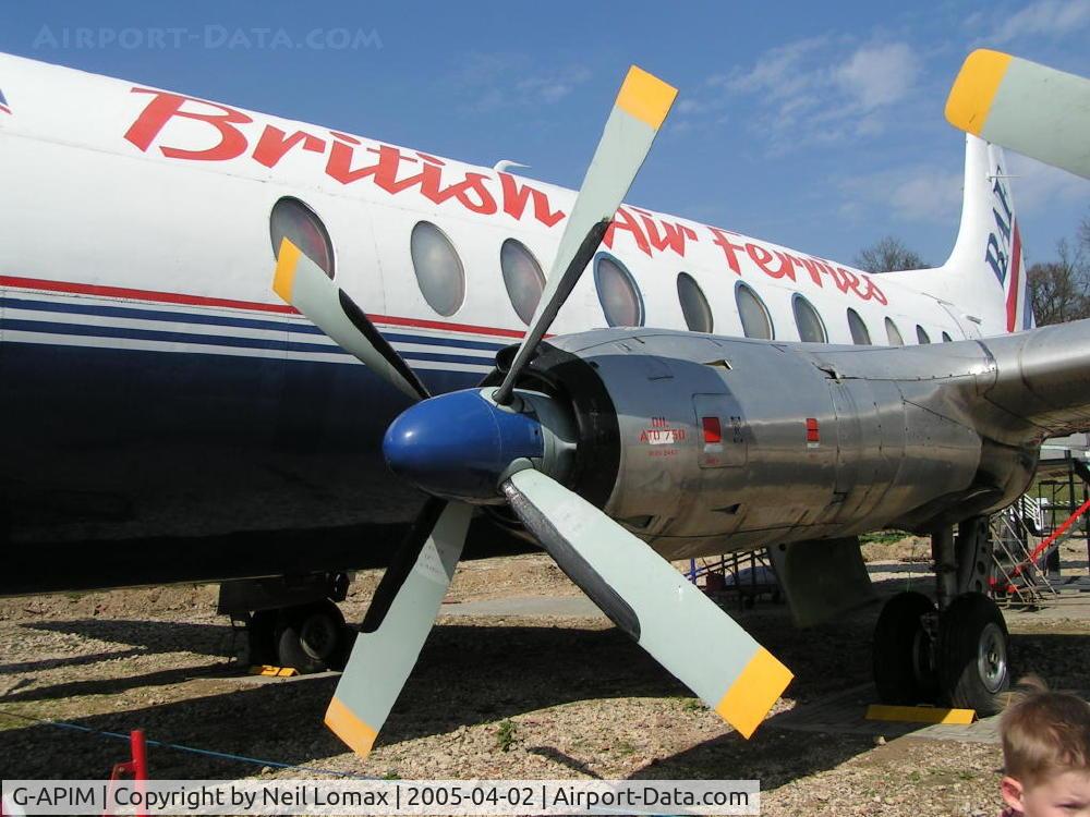 G-APIM, 1958 Vickers Viscount 806 C/N 412, Preserved at Brooklands.