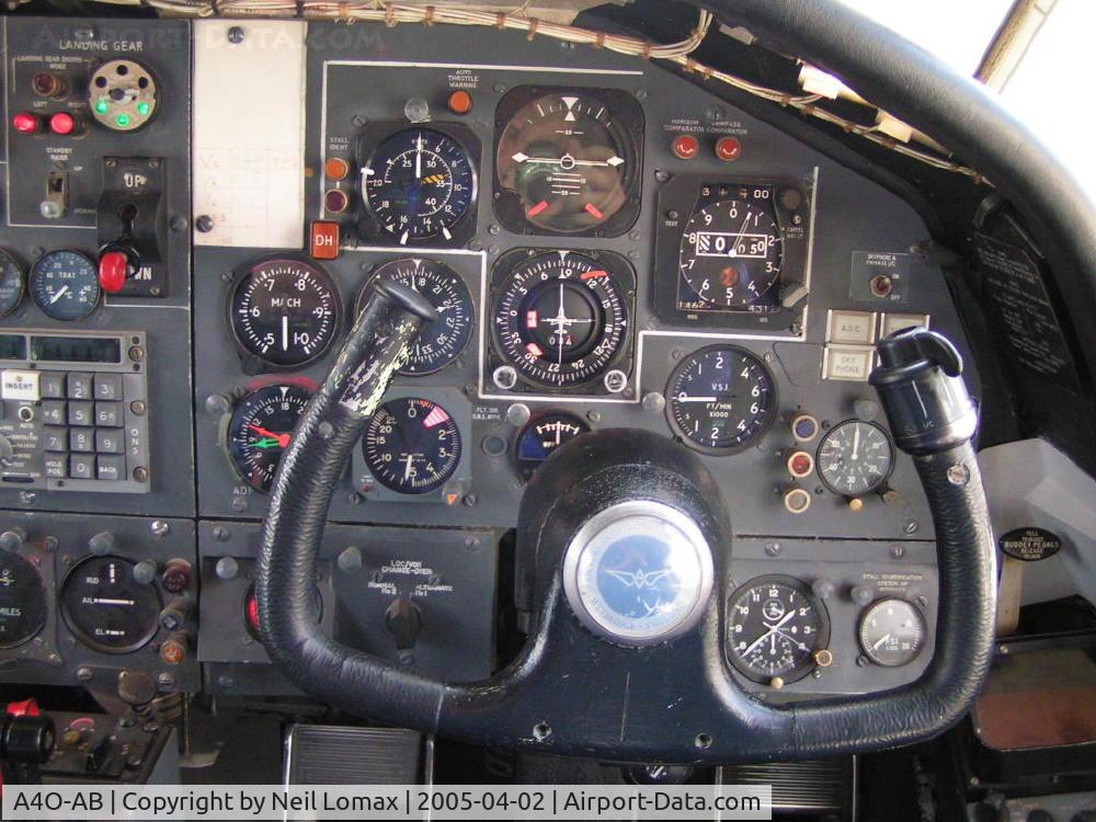 A4O-AB, 1963 Vickers VC10 Srs 1103 C/N 820, The P2 position.