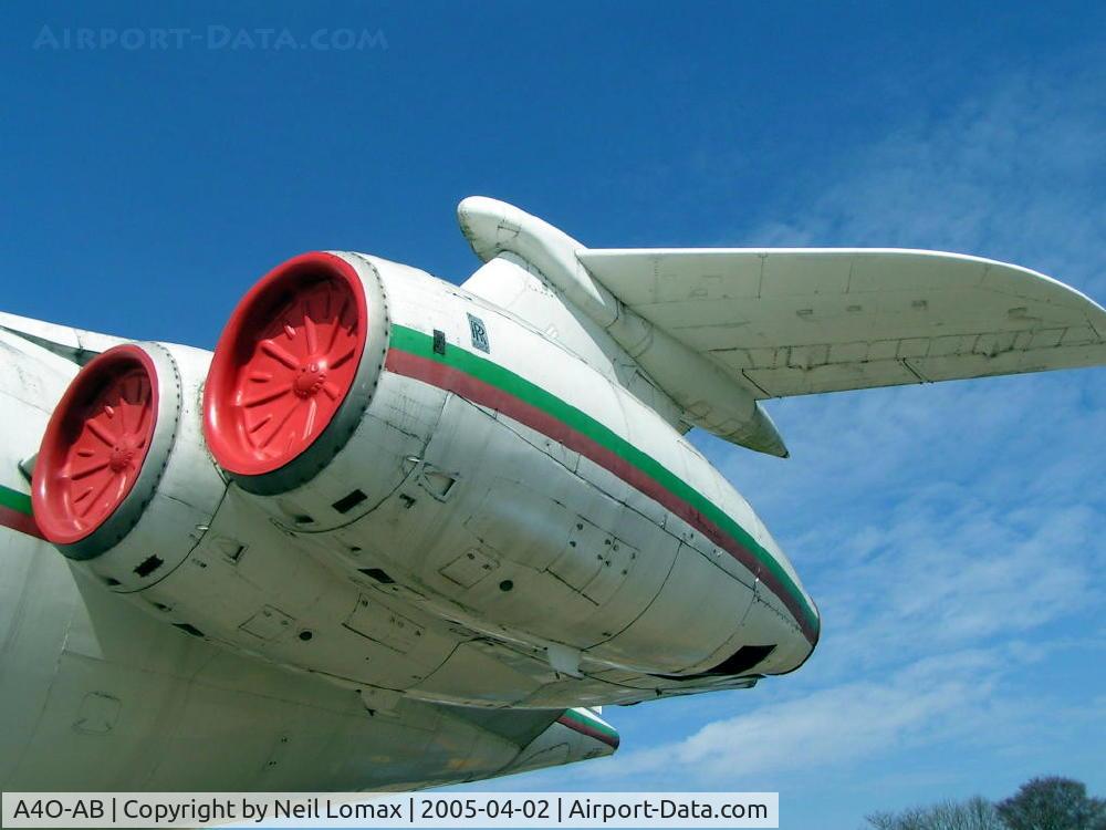 A4O-AB, 1963 Vickers VC10 Srs 1103 C/N 820, Two of the four