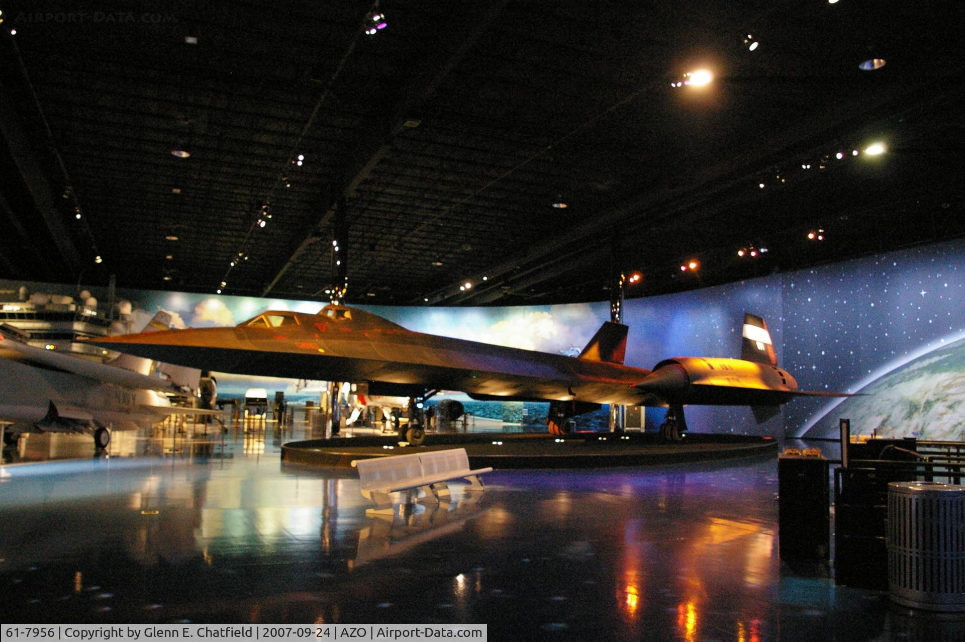61-7956, 1961 Lockheed SR-71B Blackbird C/N 2007, At the Kalamazoo Air Zoo