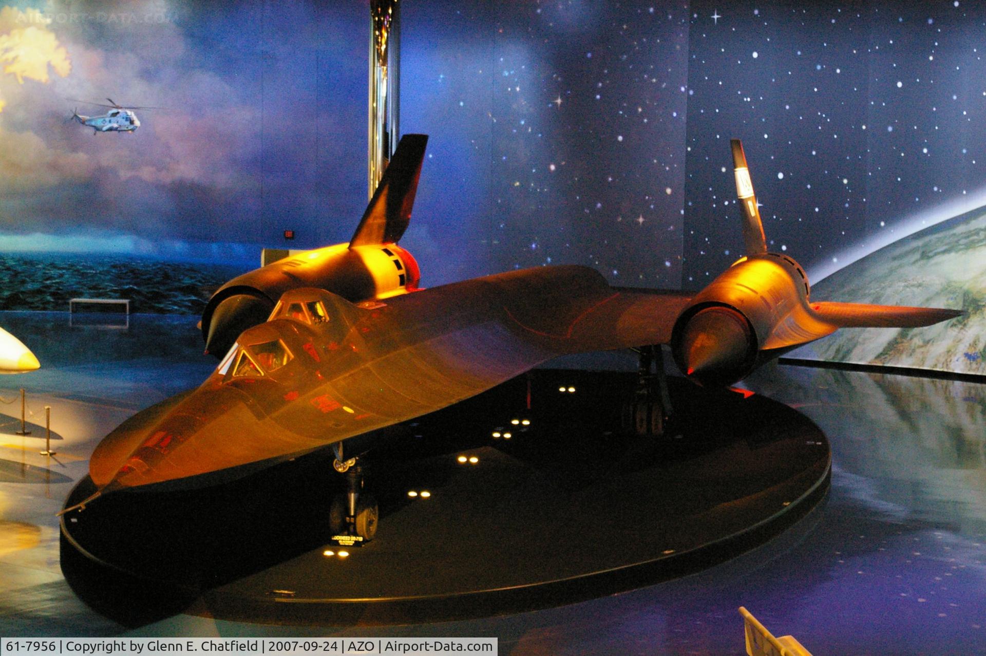 61-7956, 1961 Lockheed SR-71B Blackbird C/N 2007, At the Kalamazoo Air Zoo