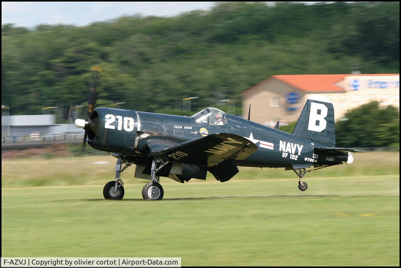 F-AZVJ, 1945 Vought F4U-4 Corsair C/N 9418, lyon Corbas airshow 2006