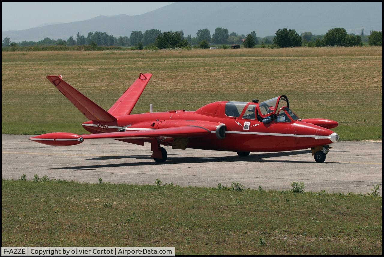 F-AZZE, Fouga CM-170R Magister C/N 435, Colmar French AFB airshow 2006