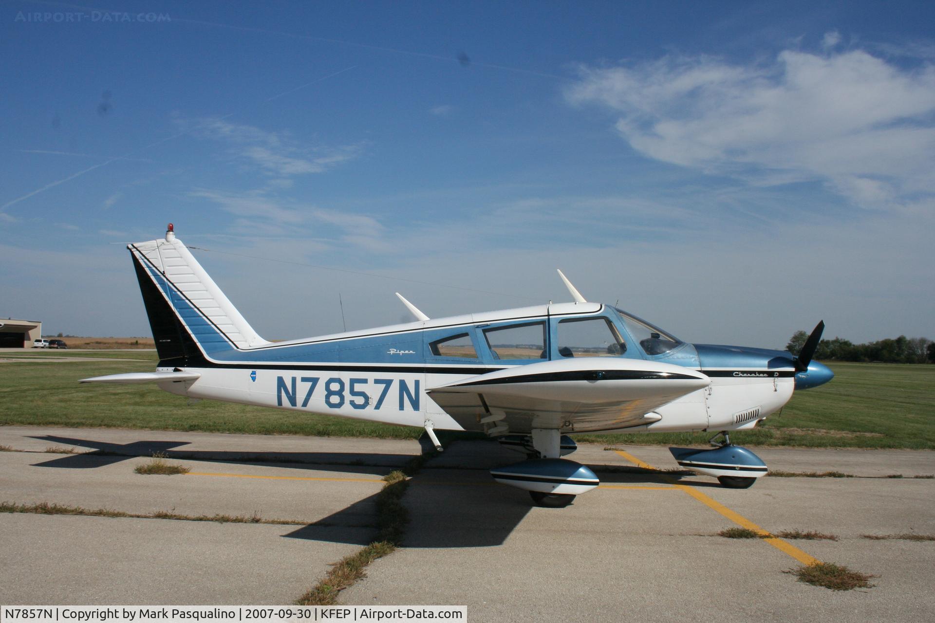 N7857N, 1969 Piper PA-28-180 C/N 28-5314, Piper PA-28-180