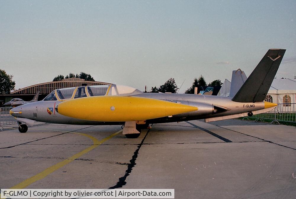 F-GLMO, Fouga CM-170 Magister C/N 230, scan of an old picture, Beauvechain 1999