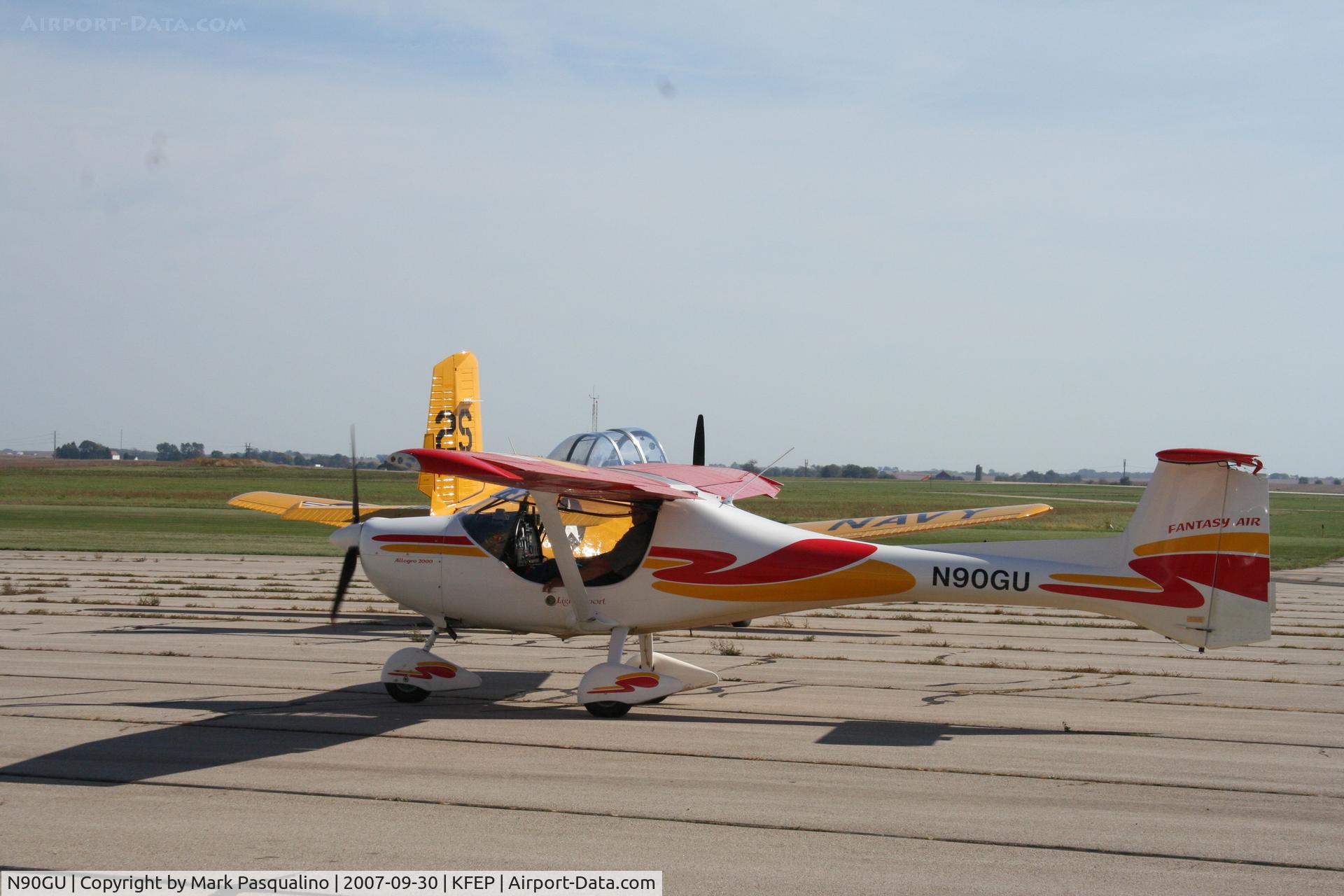 N90GU, 2005 Fantasy Air Allegro 2000 C/N 04-205, Allegro 2000