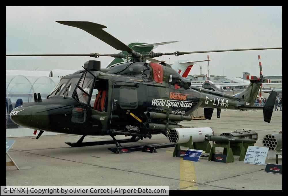 G-LYNX, Westland Lynx 800 C/N 102, Paris air show 1987