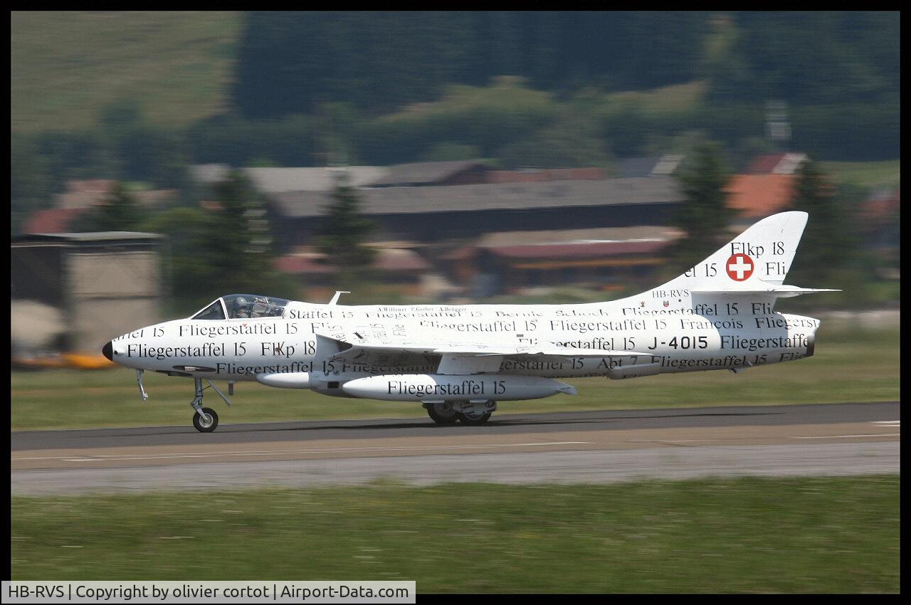 HB-RVS, 1959 Hawker Hunter F.58 C/N 41H-697405, Zeltweg Air power 05