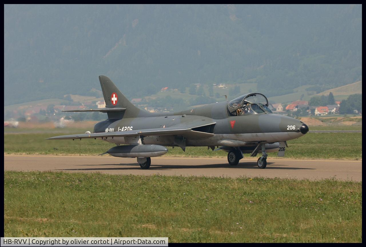 HB-RVV, 1968 Hawker Hunter T.68 C/N 41H-670841, Air power 05, Austria