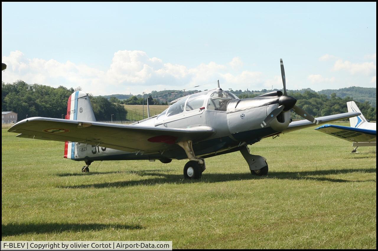 F-BLEV, Morane-Saulnier MS-733 Alcyon C/N 68, Lyon Corbas airshow 2006