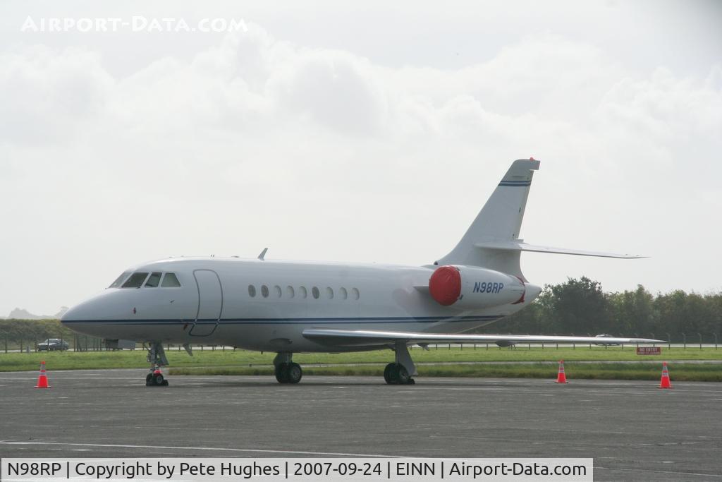 N98RP, 2002 Dassault Falcon 2000 C/N 186, N98RP Falcon 2000 at Shannon