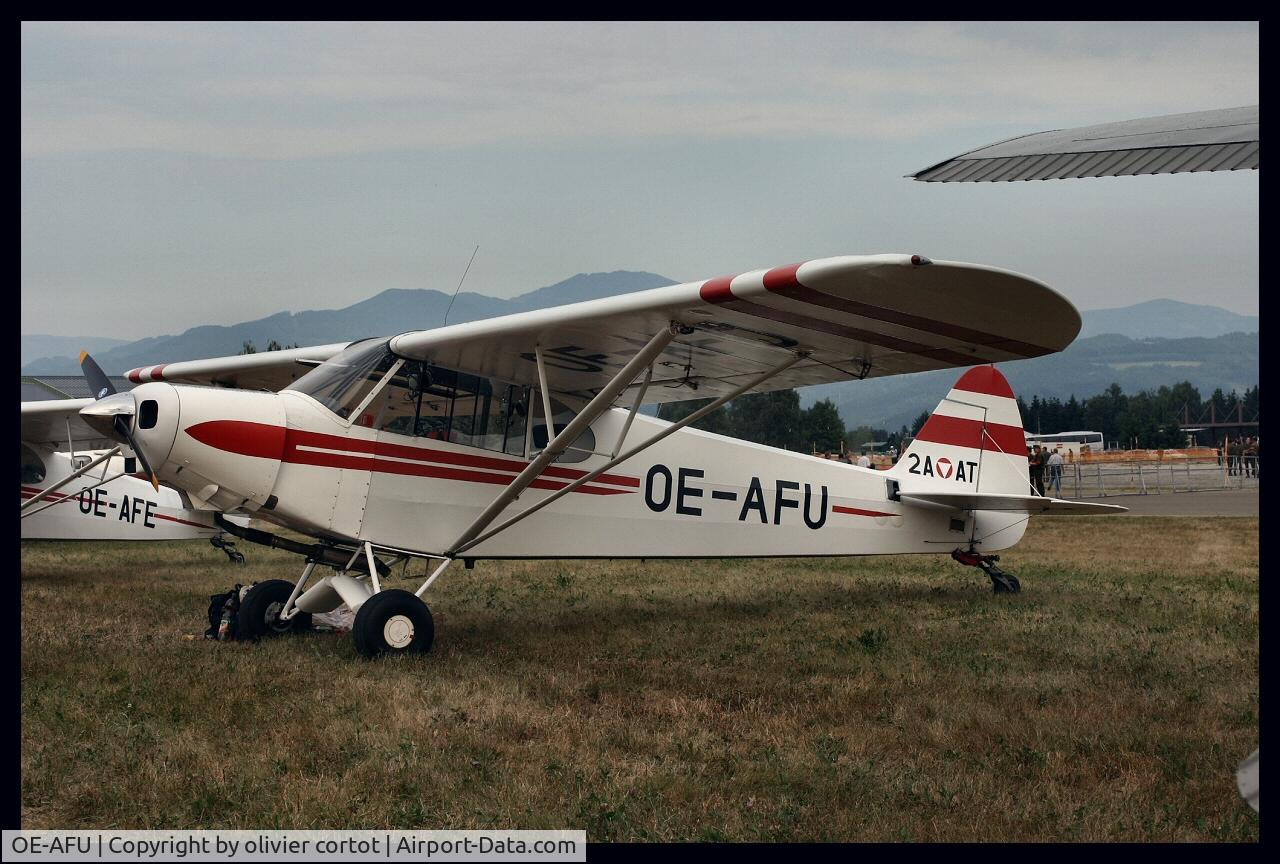 OE-AFU, Piper PA-18-150 Super Cub C/N 18-5513, Zeltweg, Air power 2005