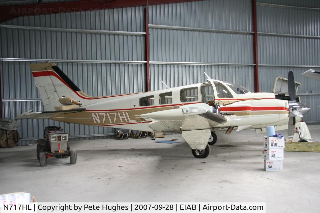 N717HL, 1978 Beech 58P Baron C/N TJ-160, N717HL Baron at Abbeyshrule