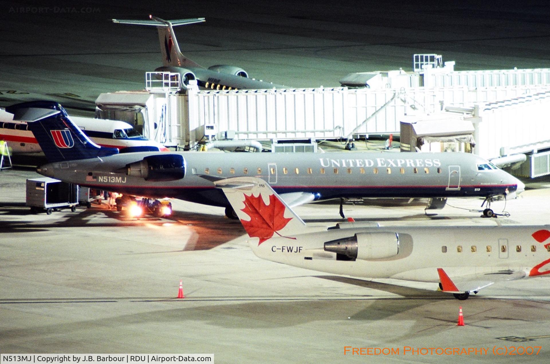 N513MJ, 2003 Bombardier CRJ-701 (CL-600-2C10) Regional Jet C/N 10111, N/A