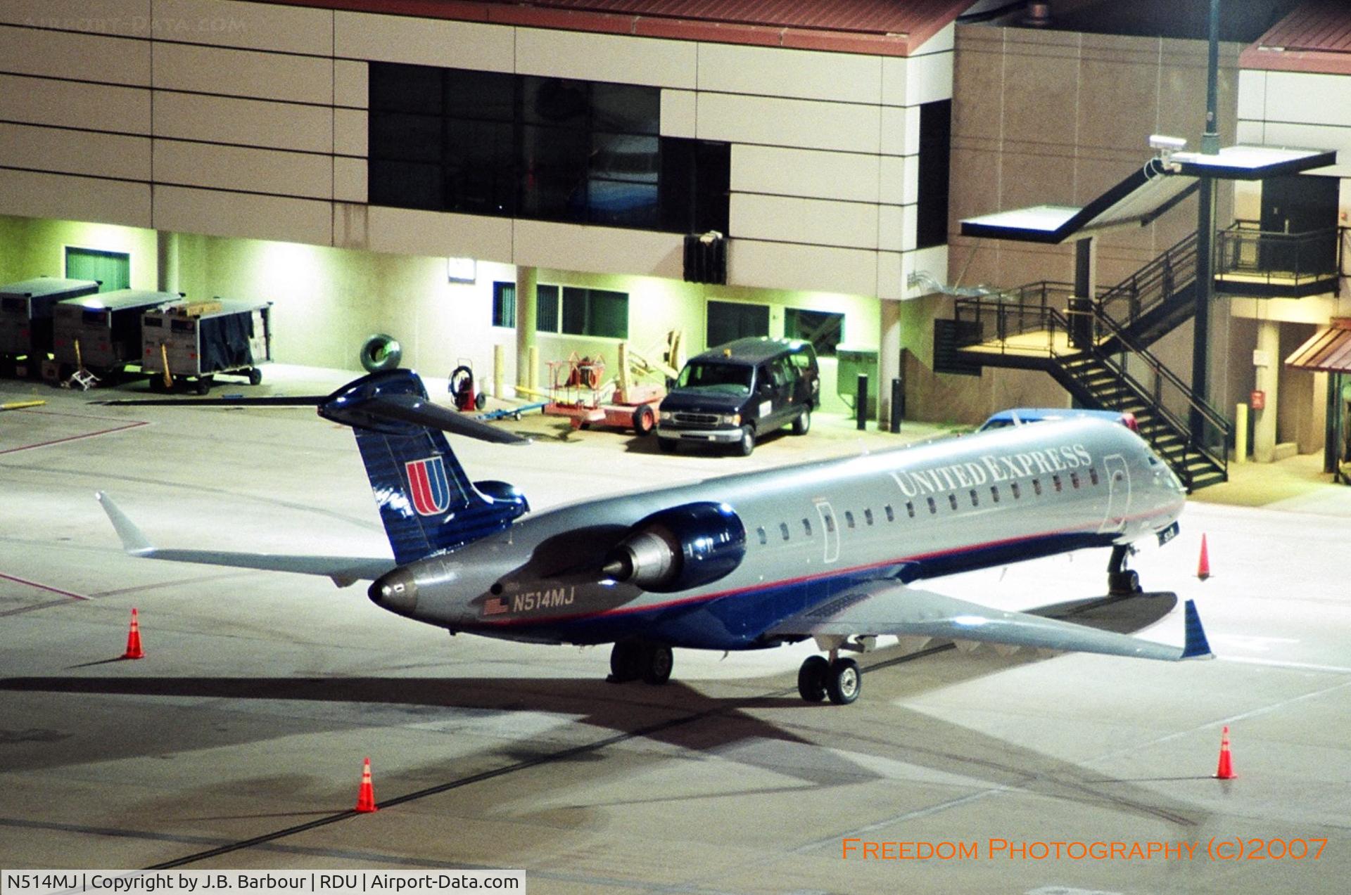 N514MJ, 2003 Bombardier CRJ-700 (CL-600-2C10) Regional Jet C/N 10116, N/A