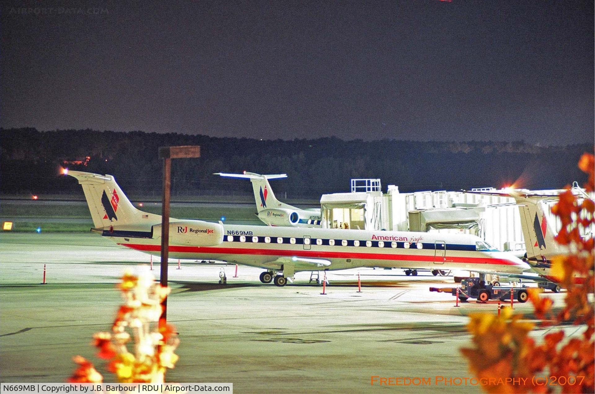 N669MB, 2004 Embraer ERJ-145LR (EMB-145LR) C/N 145788, N/A